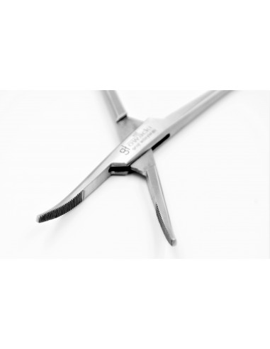 Kleszcze naczyniowe pean KELLY zakrzywione 14 cm