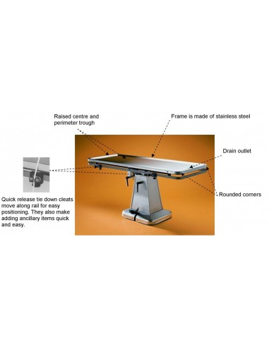 Stół chirurgiczny Classic Flat-Top -...
