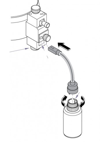 Parownik VIP 3000 na sewofluran key-fill