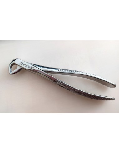 Kleszcze ekstrakcyjne zagięte 15,5cm