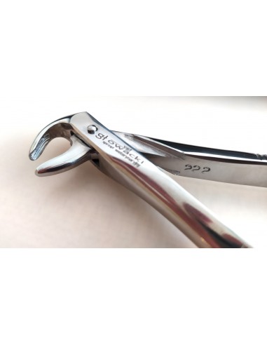 Kleszcze ekstrakcyjne zagięte 15,5cm