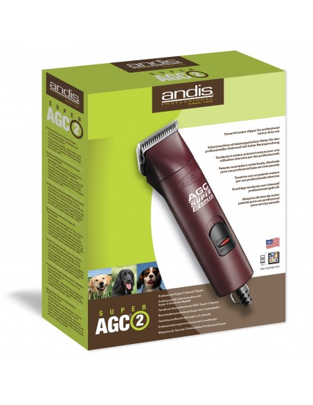 Maszynka Andis AGC 2 Super z ostrzem nr 10 (1,5mm) + zestaw nasadek